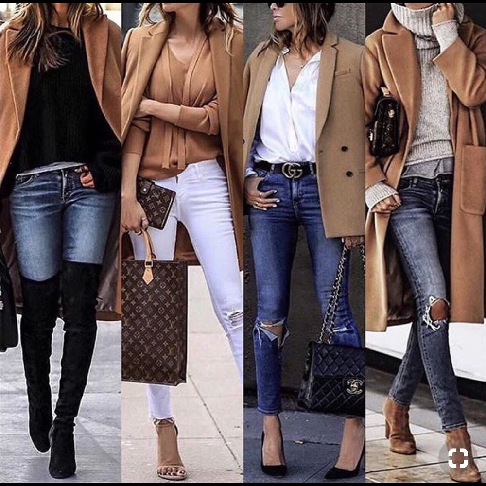 Stella McCartney Camel Wool Coat